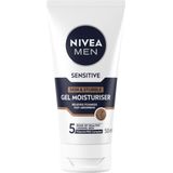 Nivea - Sensitive Skin & Stubble Moisturizer - Gezichtsgel - 3x50ml