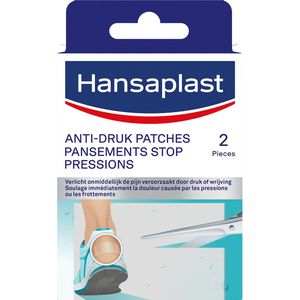 Hansaplast - Anti-Druk Patches - Medisch Hulpmiddel - 2 Stuks