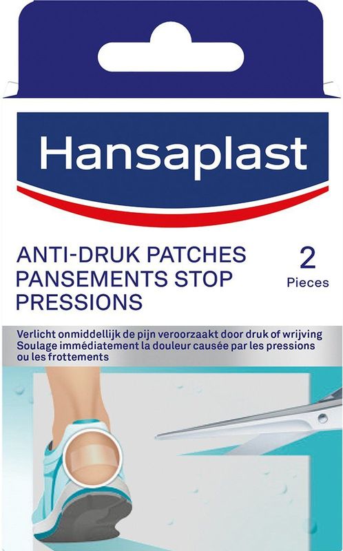 Hansaplast - Anti-Druk Patches - Medisch Hulpmiddel - 2 Stuks