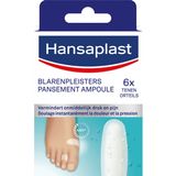 Hansaplast - Blaarpleisters Klein - Medisch Hulpmiddel - 6 Stuks - Waterproof