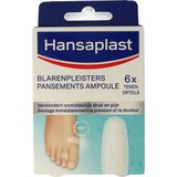 Hansaplast - Blaarpleisters Klein - Medisch Hulpmiddel - 6 Stuks - Waterproof