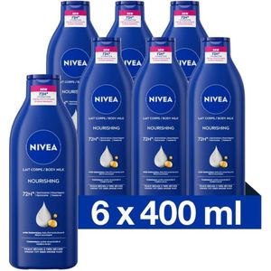 NIVEA - Verzorgende Body Milk - 400 ml - Multiverpakking