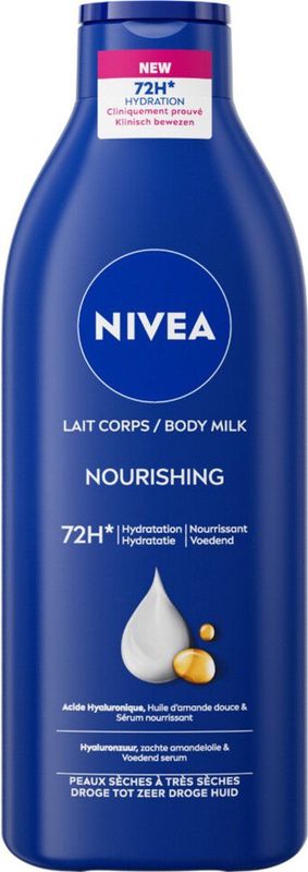 NIVEA - Bodymilk - Verzorgend - 400 ml - 12x