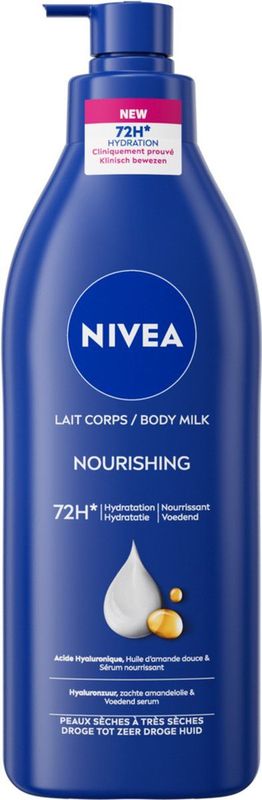 Nivea - Bodymilk - Verzorgend - 400 ml - Amandelolie