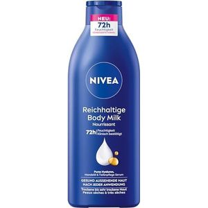 NIVEA - Rijke Bodymilk - Lichaamscrème - 400 ml - Intensief Voedend met Puur Hyaluron en Amandelolie