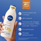 NIVEA - Q10 Verstevigende Body Lotion - Wit - 400ml