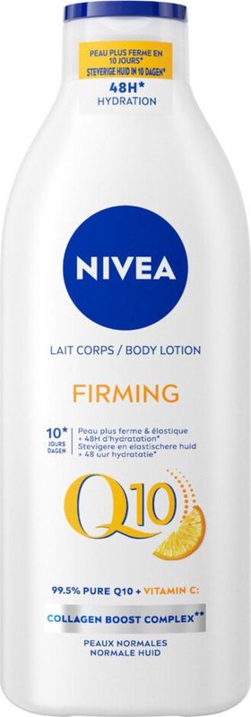 NIVEA - Bodylotion - Verstevigend Q10 - 12 x 400 ml - Voordeelverpakking