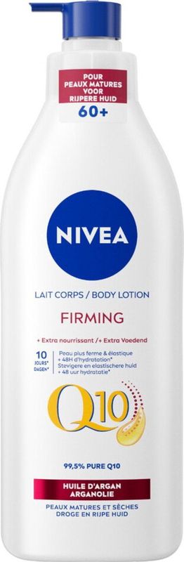 Nivea - Q10 Plus Argan Oil Balm - Bodylotion - 400 ml - Hydrateert tot 48 uur
