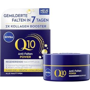 NIVEA Q10 Anti-Wrinkle POWER Nachtverzorging - Gezichtsverzorging - Huidverzorging