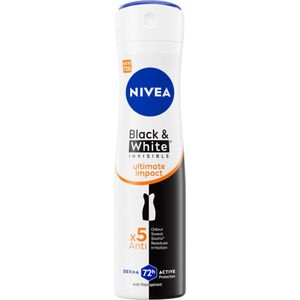 Nivea - Black & White Invisible - Deodorant Spray - Anti-Vlek - 150ml