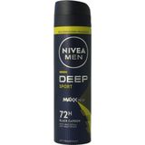 Nivea Men - Deep - Deodorant Spray - 150ml - Anti-transpirant
