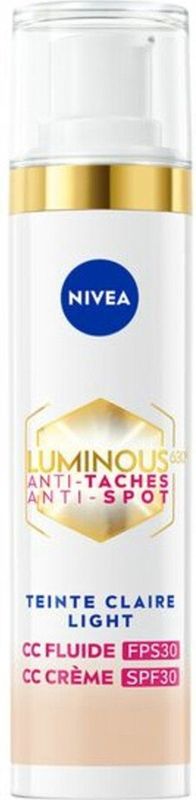 Nivea - Luminous630 - CC Cream - Light - 40 ml - SPF 30