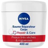 NIVEA Repair & Care intensive Bodycrème - 12% Glycerine + Vitamine E - Barrière Crème voor Zeer Droge en Ruwe Huid - 400 ml