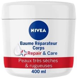 NIVEA Repair & Care intensive Bodycrème - 12% Glycerine + Vitamine E - Barrière Crème voor Zeer Droge en Ruwe Huid - 400 ml