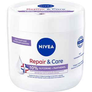 Nivea - Repair & Care - Bodycrème - Geurvrij - Geschikt voor Gevoelige Huid