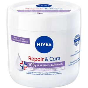Nivea - Repair & Care Crème - Geurvrij - 400ml