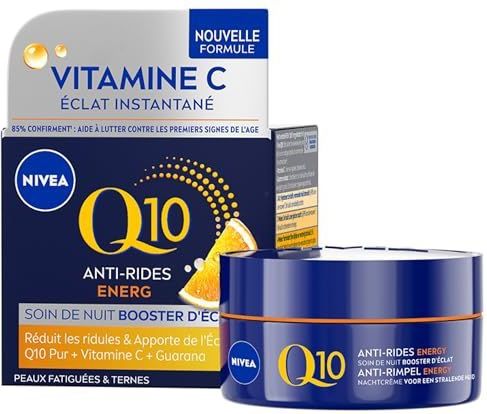 NIVEA - Q10 Energy - Gezichtscrème - 50 ml - Verrijkt met Q10 en Vitamine C