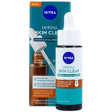 NIVEA Derma Skin Clear Serum Gezicht - Zuiverend & Kalmerend Gezichtsserum - Met Hyaluronzuur en Niacinamide - 30ml