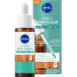 NIVEA Derma Skin Clear Serum Gezicht - Zuiverend & Kalmerend Gezichtsserum - Met Hyaluronzuur en Niacinamide - 30ml
