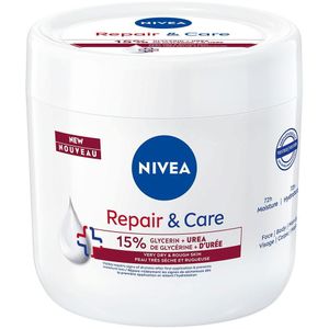 NIVEA - Repair & Care - Huidcrème - Met Glycerine en Urea - Voor Gezicht en Lichaam