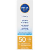 NIVEA - Sun Shine Control - Zonnecrème Gezicht - SPF 50 - 3 x 50 ml - Voordeelverpakking