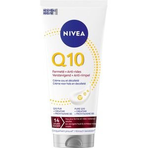 NIVEA - Q10 - Anti-Rimpel Hals & Decolleté Crème - 200ml - Verstevigend