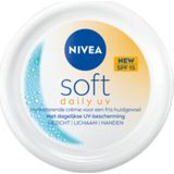 NIVEA - Soft Daily UV - Hydraterende Crème - 200ml - SPF15