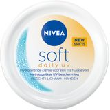 NIVEA - Soft Daily UV - Hydraterende Crème - 200ml - SPF15