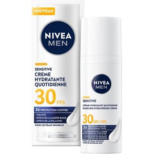 NIVEA MEN Sensitive - Gezichtscrème - SPF30 - 50ml - Voor Gevoelige Huid