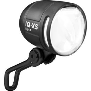 Busch + Müller Lumotec IQ-XS T Senso Plus Koplamp, zwart/transparant