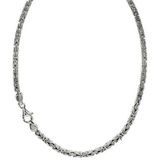 Zeeme Basic Halskette Silber 925 poliert Königskette 3mm breit