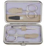 Manicure- Pedicureset - Taupe - 100% Polyurethaan - 11 cm x 7 cm x 1 cm