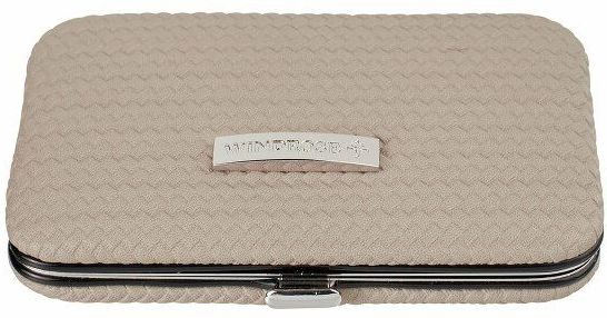 Manicure- Pedicureset - Taupe - 100% Polyurethaan - 11 cm x 7 cm x 1 cm