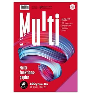 Staufen Style multifunctioneel papier - DIN A4, 35 vel, kleur: paars, 120g/m² kwaliteitspapier, 1 stuk