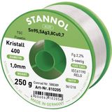 Stannol Flowtin TS Soldeertin, loodvrij Spoel Sn95,5Ag3,8Cu0,7 REL0 250 g 1 mm