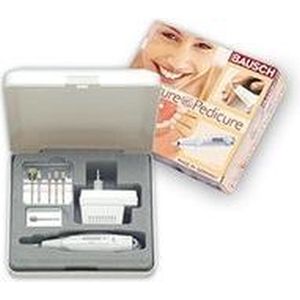 Manicure-Pedicureset - 22 W - Inclusief Opzetstukken - Handige Koffer