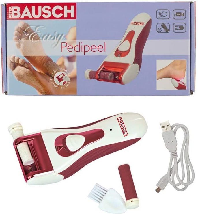 Peter Bausch Easy Pedipeel Eeltverwijderingsroller 0328N - Oplaadbaar