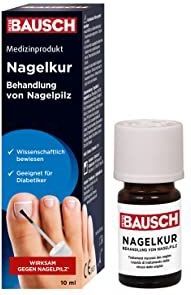 Bausch 0725/65 Nagelkur zur Behandlung von Nagelpilz, Medizinprodukt, 10 ml, Wirkstoff-Kombination ISK 1320, einzigartige Rezeptur, Nagelpflege, gut verträglich, für Diabetiker geeignet farblos