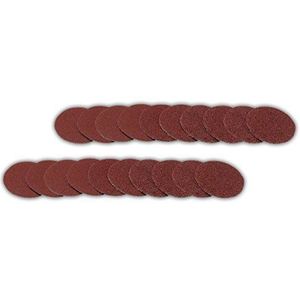 PETER BAUSCH, Bausch Pedipeel 1622-23-20 Schuurschijven voor eeltslijper, 20 stuks, zachte pijnloze eeltverwijdering op hielen, balen etc., voetverzorging geschikt voor diabetici en gevoelige huid