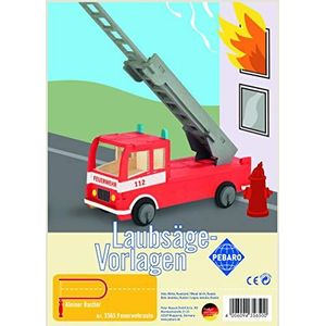 Decoupeerzaag, multiplex, brandweerauto