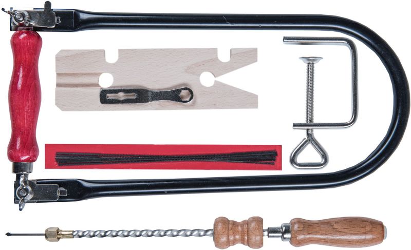 Pebaro - 705P - Figuurzaagset - 12-delig - Hout - Made in Germany