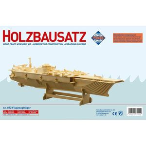 Pebaro Houten Bouwset Vliegdekschip