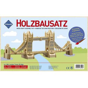 Siva Toys Siva Toys884 houten schildersezel met Londen, meerkleurig