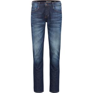 Mustang - Heren Jeans - Heren Blauw - Katoen - 3116-5111