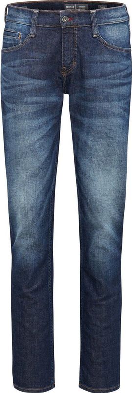 Mustang - Heren Jeans - Heren Blauw - Katoen - 3116-5111