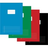 Schrift - A4 - Gelijnd met kantlijn - 40 vel - assorti pak 5