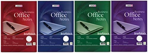 Briefblock Office A4 50 Blatt 70 g qm rautiert