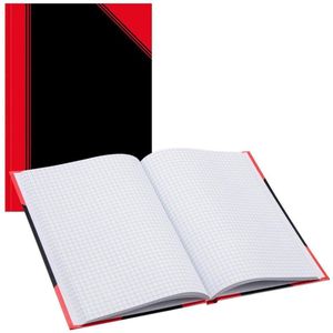 Bantex Notizbuch Chinakladde A5 kariert - 100 Blatt