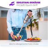 ProfiCook Stabmixer Profi Mixstab PC-SM 1094, 1000 W, variable Geschwindigkeitsregulierung, extra langes Spiralkabel