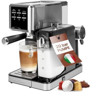 ProfiCook PC ES-KA1266 -Espresso koffiezetapparaat - met melkopschuimfunctie